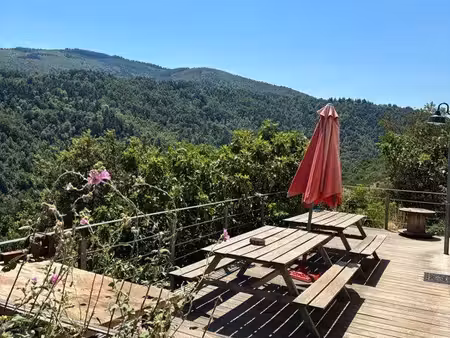 maison meublée avec belle vue sur la nature