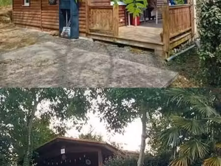 vends chalet en bois 