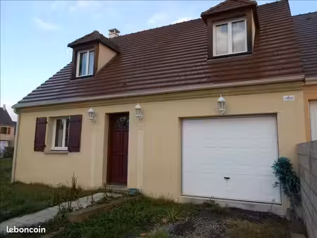 montereau  maison récente f4  garage de 15 m² sur 550 m² de terrain