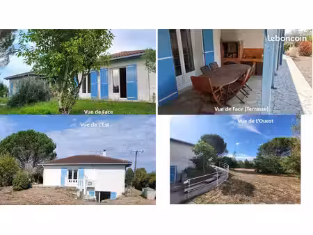 maison t6 sur parcelle arborée