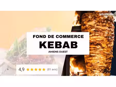 fond de commerce restaurant/kebab