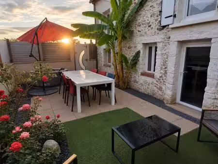 maison rénovée avec jardin & garage