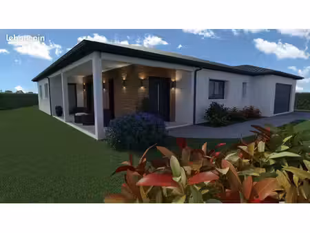 projet de construction d'une maison 113.64 m² avec terrain à saint-junien (87)