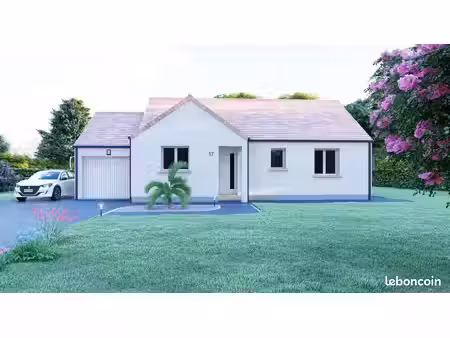 projet de construction d'une maison 71.75 m² avec terrain à apremont (85)