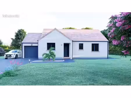 projet de construction d'une maison 71.75 m² avec terrain à challans (85)