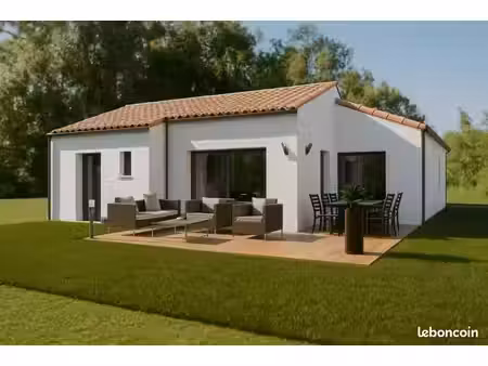 maison 90 m² montaigu vendee