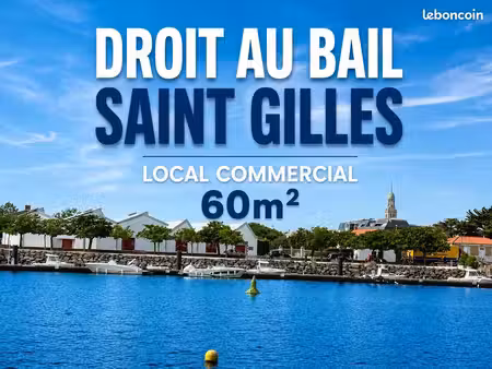 boutique 60 m² saint gilles croix de vie