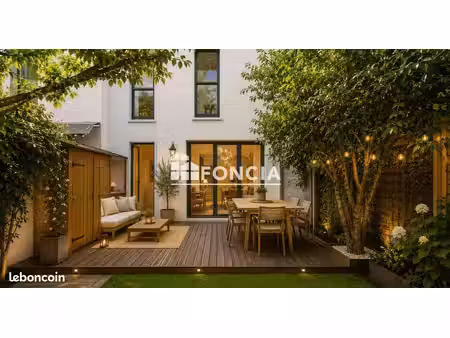 maison familiale avec jardin et double parking