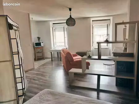 grand studio meublé - direct propriétaire