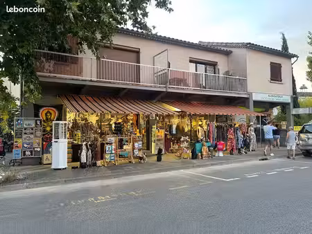 boutique clé en main 80 m² – vallon-pont-d’arc – stock inclus – 35 000
