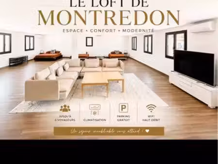 le loft de montredon – grand loft moderne & chaleureux jusqu’à 6 voyageurs
