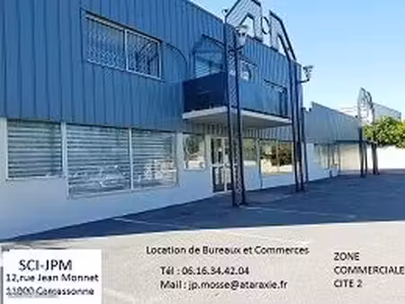 local 60 m² carcassonne zone commerciale cite2
