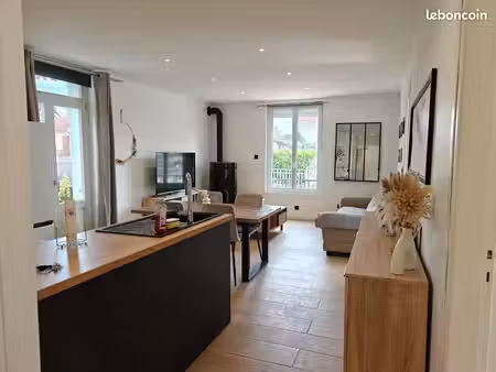 appartement 54 m² avec jardin privatif de 69 m² – 2 chambres – rez-de-chaussée
