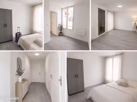 appartement lumineux de 2 pièces avec parking  45m2 - stains