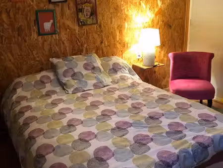 chambre dans maison individuelle avec jardin