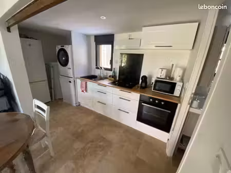 maison 50m2 meublée avec jardin