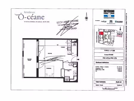appartement type 2