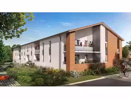 appartement pinsaguel 3 pièces 61 m² dans un espace boisé