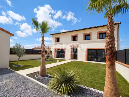 entre quint fonsegrives et flourens maison de caractére t6 d'environ 170m² sur un terrain 