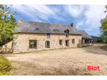a vendre - exclusivite blot chateaubourg - longère - st jean sur vilaine - 213 m2 - terrai