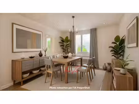 maison de 3 chambres - jardin et sous sol total - rer à 15 mn