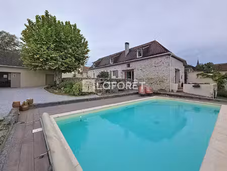 demeure béarnaise avec piscine proche orthez - 6 pièce(s) - 161 m²