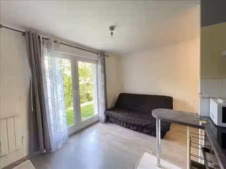 appartement - rdc - 19 m2 - 1 pièce - meublé