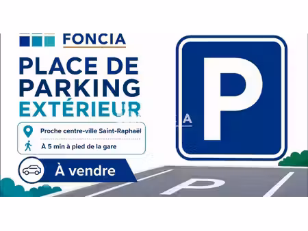 parking 5 min gare st raphaël