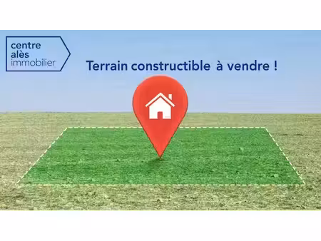 vente terrain à batir 2180 m² à anduze (30140)  117 700 €