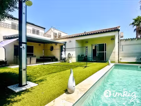 villa contemporaine 2012 - dpe a- piscine au sel