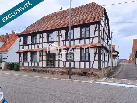 maison alsacienne au coeur du village