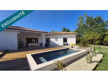 villa contemporaine - 143m2 - 4 chambres - terrasse - piscine