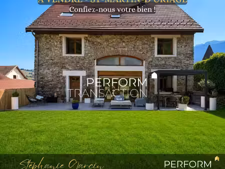 saint martin d'uriage-maison de caractère de 274m²