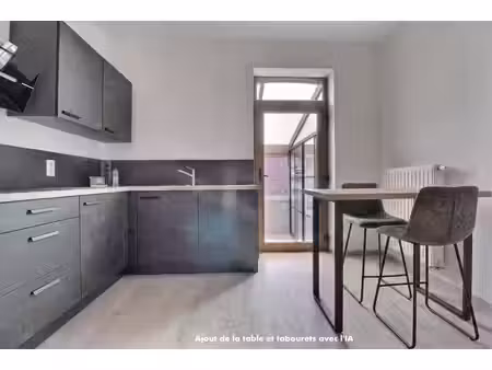 appartement 2/3 chambres - bureau  véranda dernière rénovati