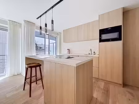 gerenoveerd appartement met lateraal zeezicht te nieuwpoort.