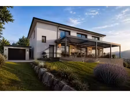 cranves-sales villa contemporaine vue panoramique pres