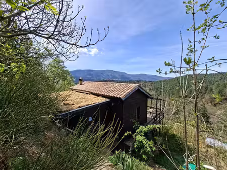 maison récente 2 pièces à vendre à aujac avec magnifique vue et grand terrain
