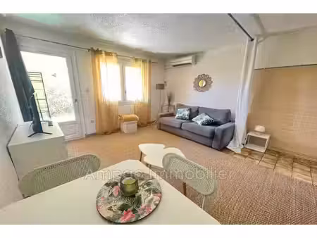 vente appartement 1 pièces 26m2 canet-en-roussillon 66140 - 89000 € - surface privée