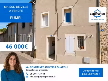 maison à vendre fumel 4 pièce(s) 80m2 46 000€