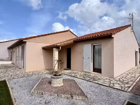 villa de plain-pied  t4 avec garage