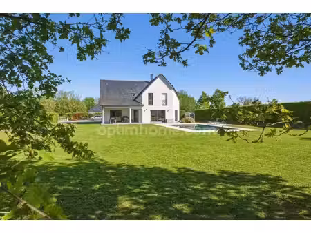hauteurs de honfleur - maison contemporaine - 234 m2 -5/6 chammbres - piscine - terrain 28