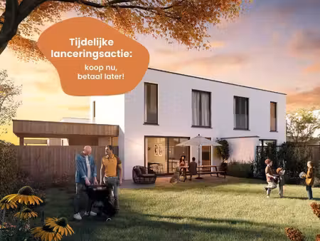 nieuw - 8 prachtige nieuwbouwwoningen in sint-eloois-vijve