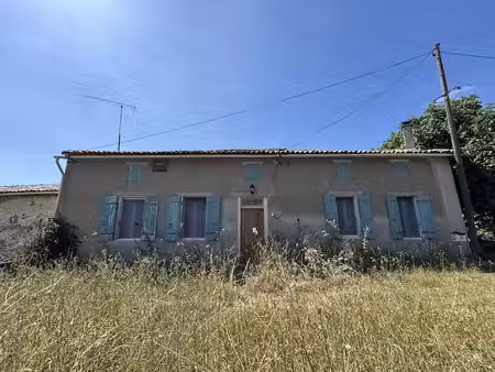 maison en pierre  2 chambres  jardin - petit prix!