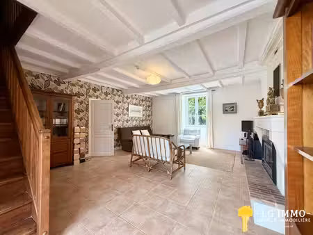 maison 124 m2  3 chambres  618 m2 terrain