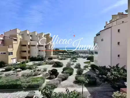 vente appartement 1 pièce 28.05 m² à port leucate (11370)  95 000 €