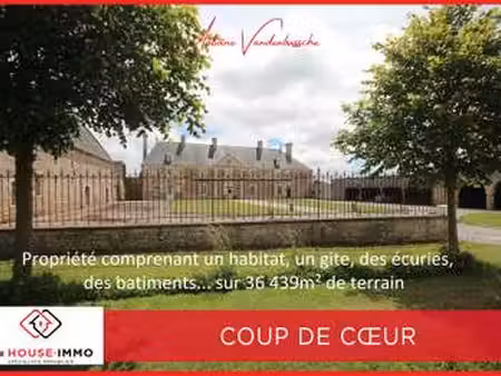 vente maison à isigny-sur-mer (14230) : à vendre / 333m² isigny-sur-mer