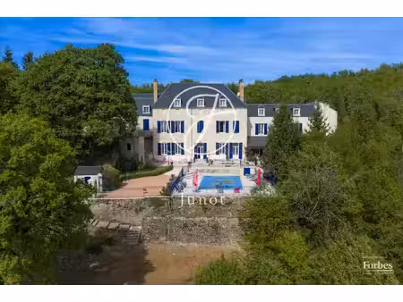 avallon- yonne – domaine 6 gîtes sur 6 ha avec piscine – à vendre
