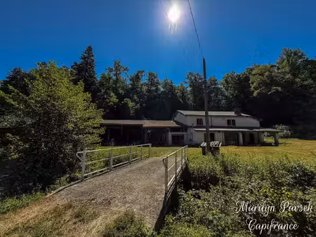 fermette de caractère avec 3 6 hectares de terrain – hameau de sermentizon