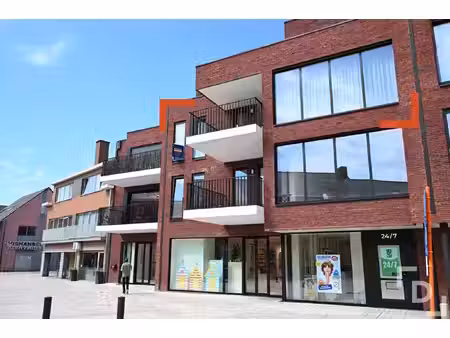 appartement te huur in langemark-poelkapelle met 2 slaapkamers