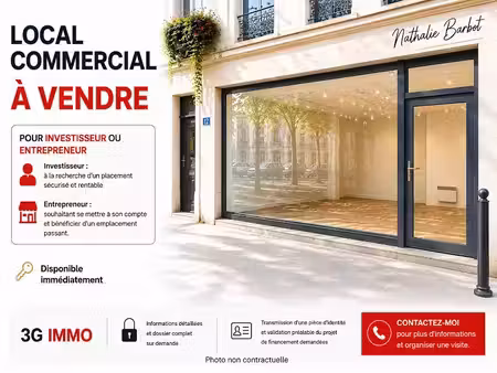 vente locaux professionnels 2 pièces 53 m² à chalons-en-champagne (51000)  99 000 €